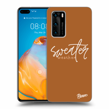 Ovitek za Huawei P40 - Sweater weather