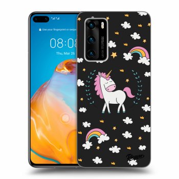Ovitek za Huawei P40 - Unicorn star heaven