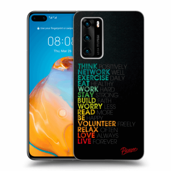 Ovitek za Huawei P40 - Motto life