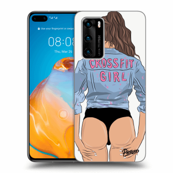 Ovitek za Huawei P40 - Crossfit girl - nickynellow