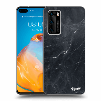 Ovitek za Huawei P40 - Black marble