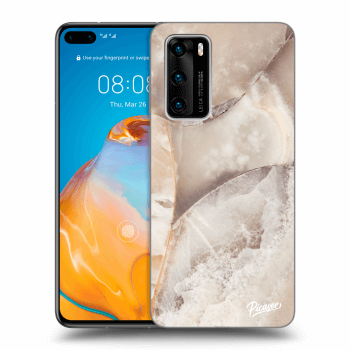 Ovitek za Huawei P40 - Cream marble