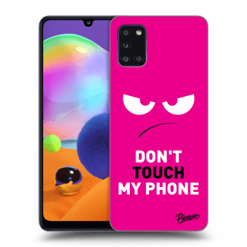 Ovitek za Samsung Galaxy A31 A315F - Angry Eyes - Pink
