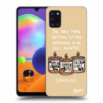 Ovitek za Samsung Galaxy A31 A315F - Candles