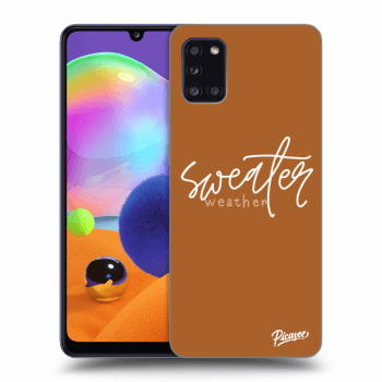 Ovitek za Samsung Galaxy A31 A315F - Sweater weather