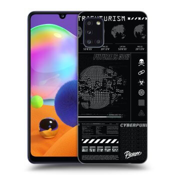 Picasee silikonski črni ovitek za Samsung Galaxy A31 A315F - FUTURE