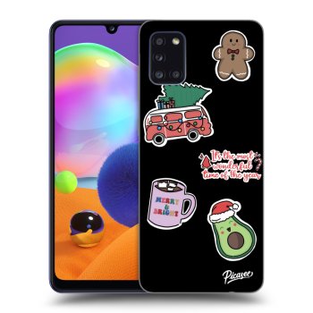 Ovitek za Samsung Galaxy A31 A315F - Christmas Stickers