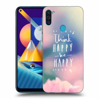 Ovitek za Samsung Galaxy M11 - Think happy be happy