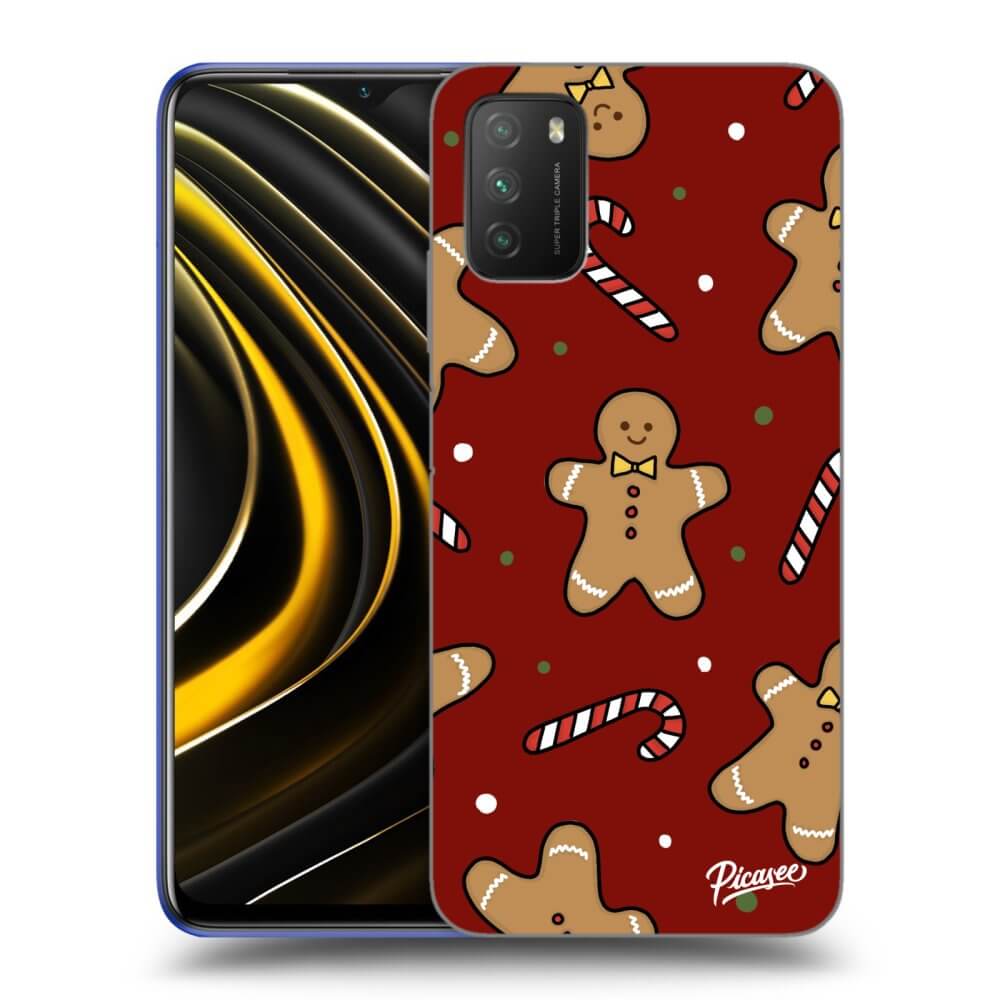 Picasee silikonski črni ovitek za Xiaomi Poco M3 - Gingerbread 2