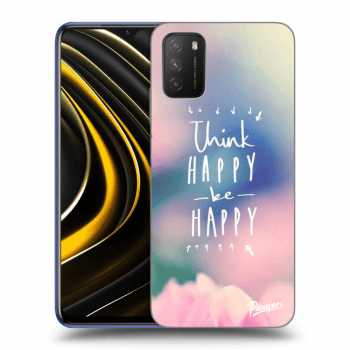 Ovitek za Xiaomi Poco M3 - Think happy be happy