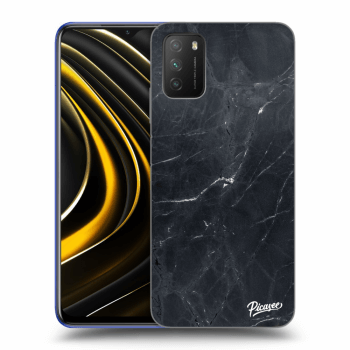 Ovitek za Xiaomi Poco M3 - Black marble