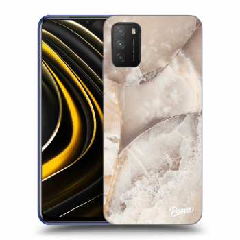 Ovitek za Xiaomi Poco M3 - Cream marble