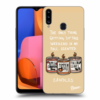 Ovitek za Samsung Galaxy A20s - Candles