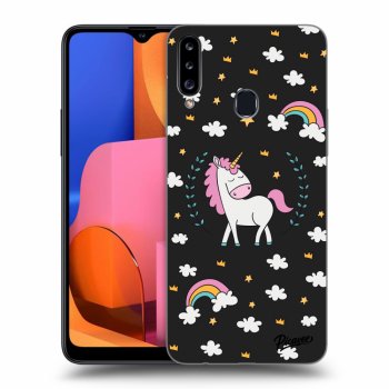 Ovitek za Samsung Galaxy A20s - Unicorn star heaven
