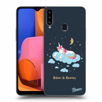 Ovitek za Samsung Galaxy A20s - Believe In Unicorns