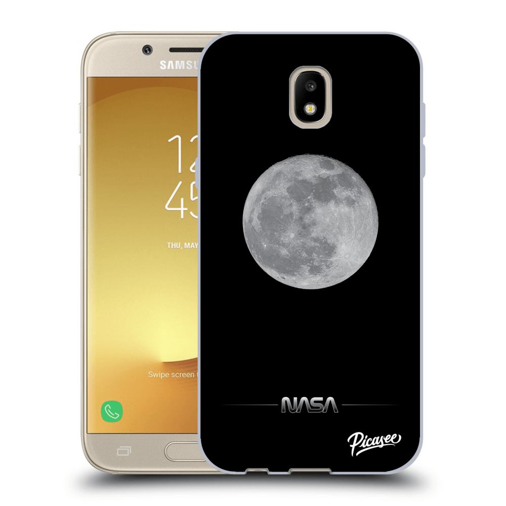 Picasee silikonski črni ovitek za Samsung Galaxy J5 2017 J530F - Moon Minimal