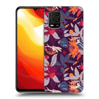 Ovitek za Xiaomi Mi 10 Lite - Purple Leaf