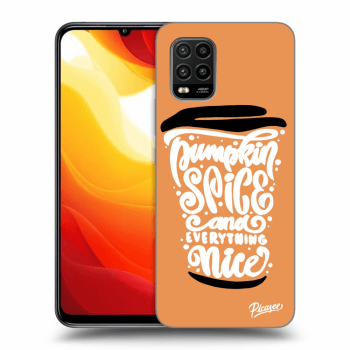 Ovitek za Xiaomi Mi 10 Lite - Pumpkin coffee