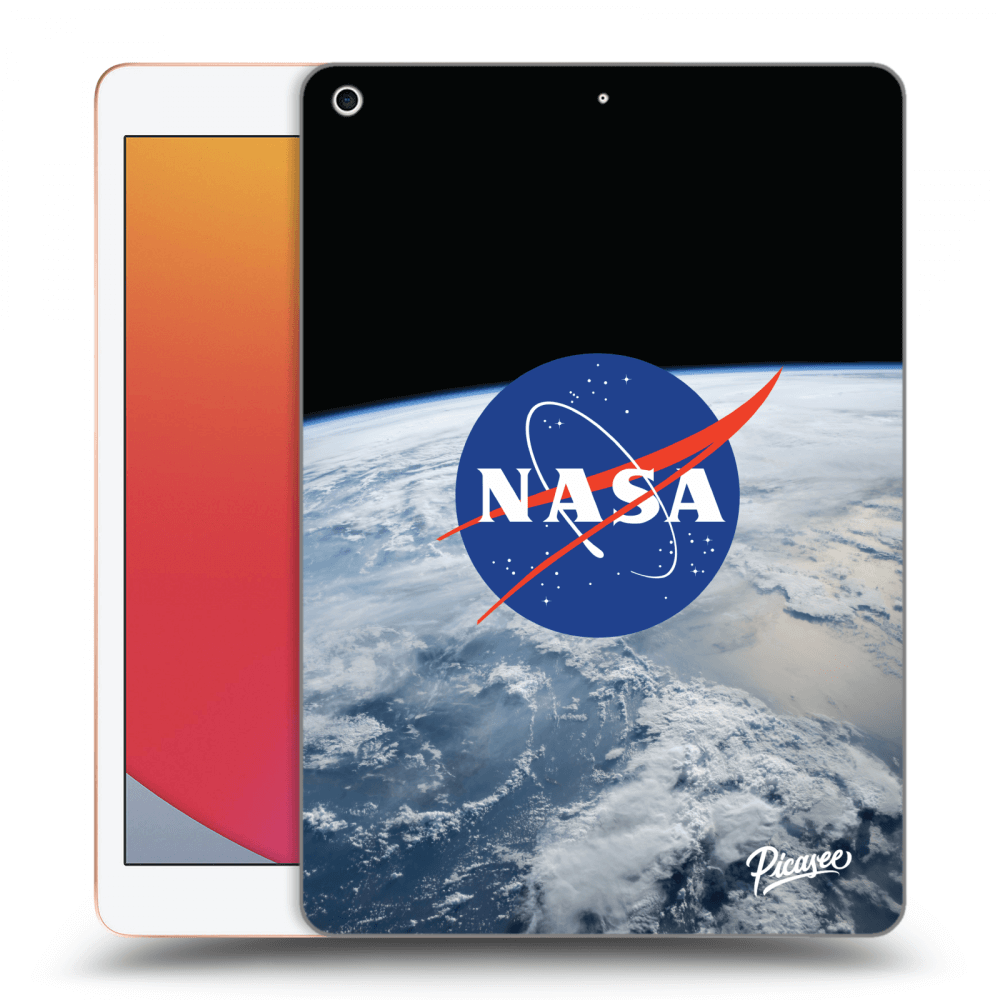 Picasee silikonski prozorni ovitek za Apple iPad 10.2" 2020 (8. gen) - Nasa Earth