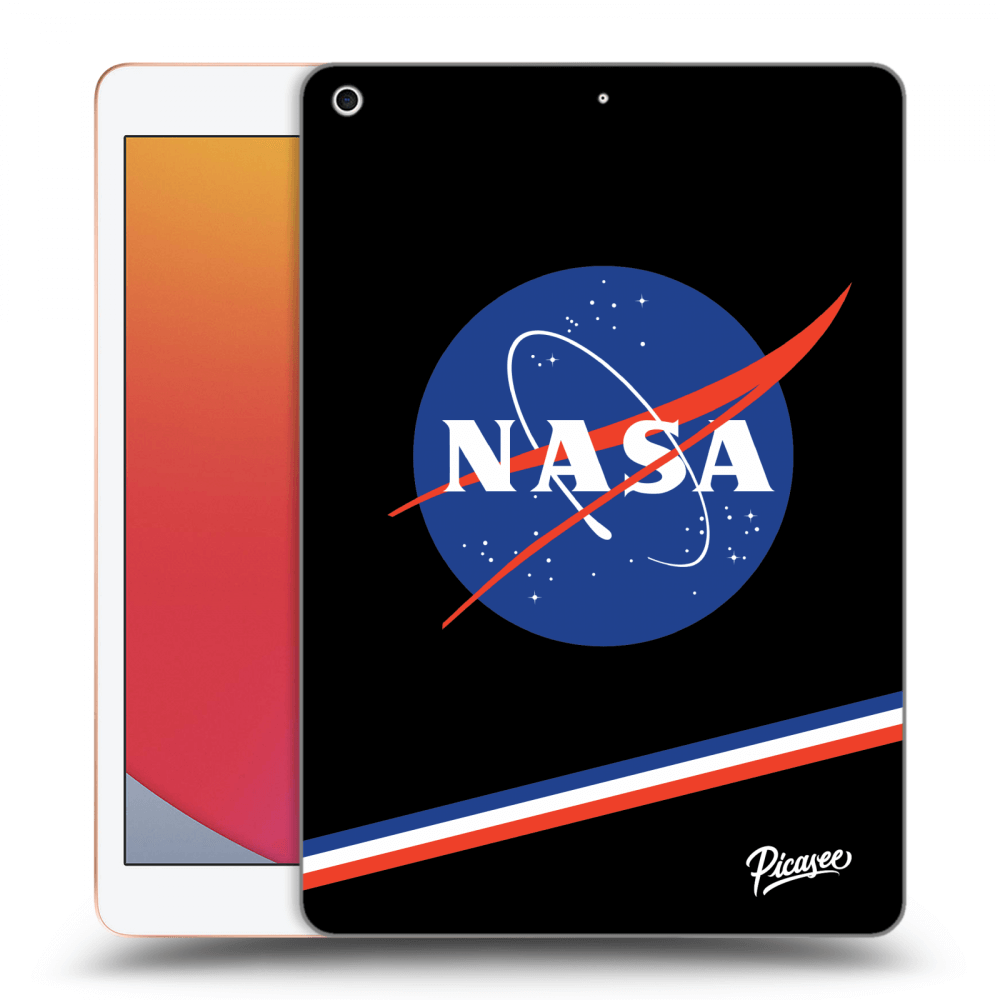 Picasee silikonski črni ovitek za Apple iPad 10.2" 2020 (8. gen) - NASA Original