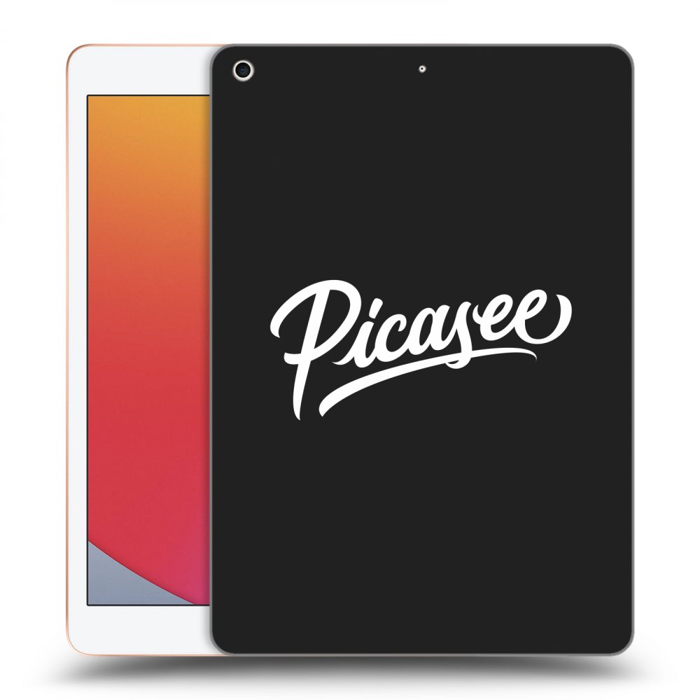 Picasee silikonski črni ovitek za Apple iPad 10.2" 2020 (8. gen) - Picasee - White