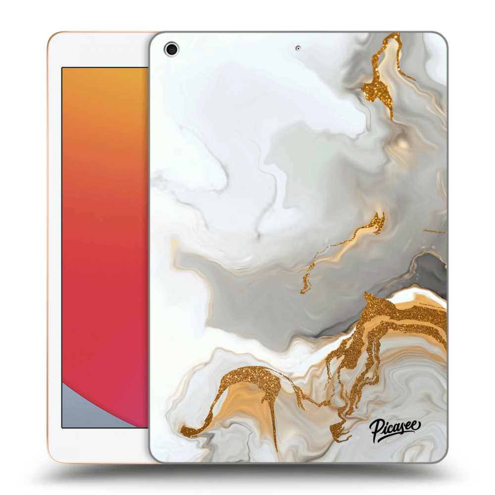 Picasee silikonski prozorni ovitek za Apple iPad 10.2" 2020 (8. gen) - Her