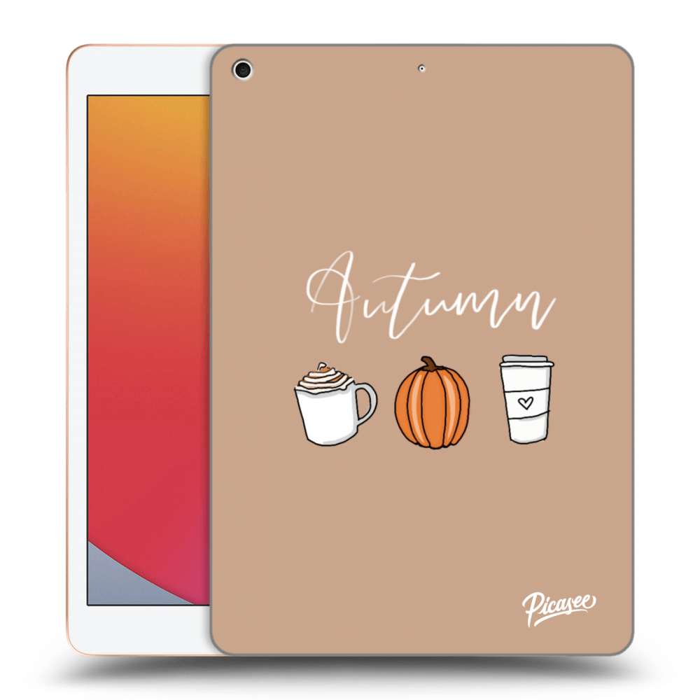 Picasee silikonski prozorni ovitek za Apple iPad 10.2" 2020 (8. gen) - Autumn