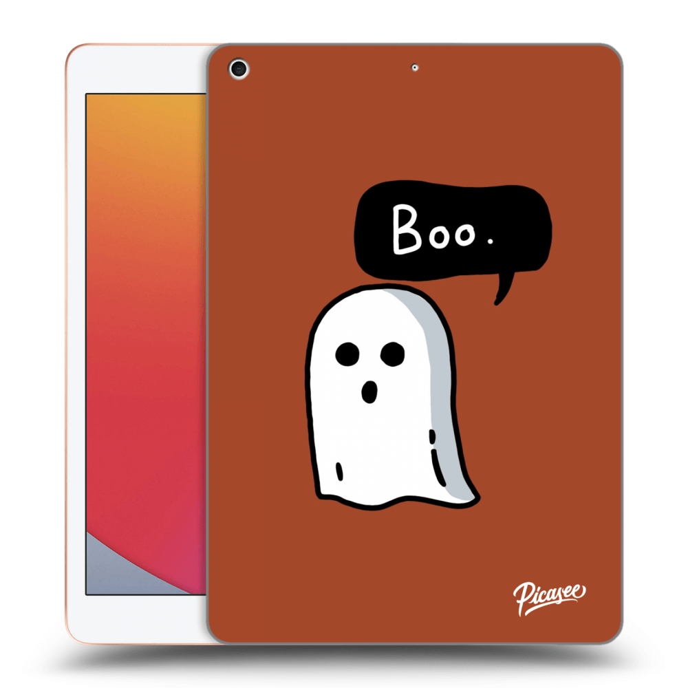 Picasee silikonski prozorni ovitek za Apple iPad 10.2" 2020 (8. gen) - Boo
