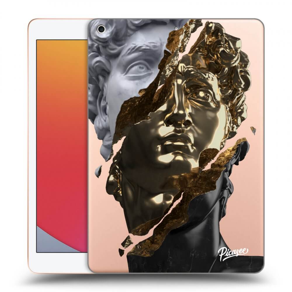 Picasee silikonski prozorni ovitek za Apple iPad 10.2" 2020 (8. gen) - Trigger