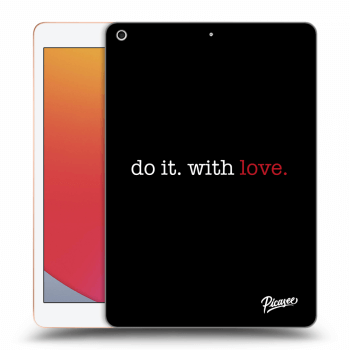 Picasee silikonski prozorni ovitek za Apple iPad 10.2" 2020 (8. gen) - Do it. With love.