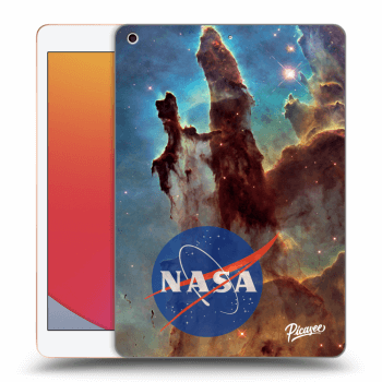 Picasee silikonski prozorni ovitek za Apple iPad 10.2" 2020 (8. gen) - Eagle Nebula