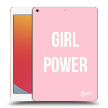 Picasee silikonski prozorni ovitek za Apple iPad 10.2" 2020 (8. gen) - Girl power