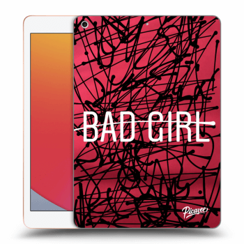 Picasee silikonski prozorni ovitek za Apple iPad 10.2" 2020 (8. gen) - Bad girl