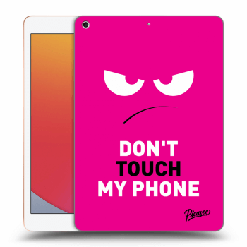 Ovitek za Apple iPad 10.2" 2020 (8. gen) - Angry Eyes - Pink