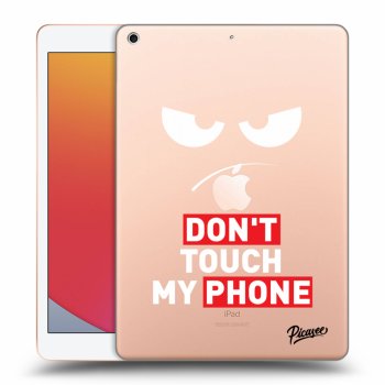 Ovitek za Apple iPad 10.2" 2020 (8. gen) - Angry Eyes - Transparent