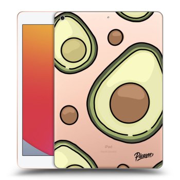 Picasee silikonski prozorni ovitek za Apple iPad 10.2" 2020 (8. gen) - Avocado