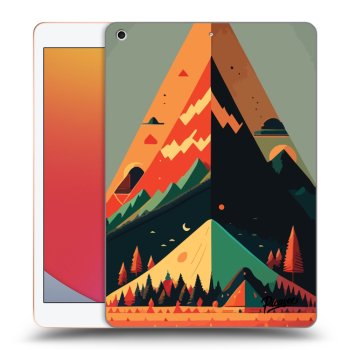 Picasee silikonski prozorni ovitek za Apple iPad 10.2" 2020 (8. gen) - Oregon
