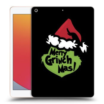 Picasee silikonski črni ovitek za Apple iPad 10.2" 2020 (8. gen) - Grinch 2