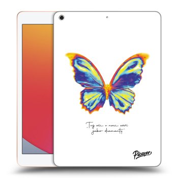 Ovitek za Apple iPad 10.2" 2020 (8. gen) - Diamanty White