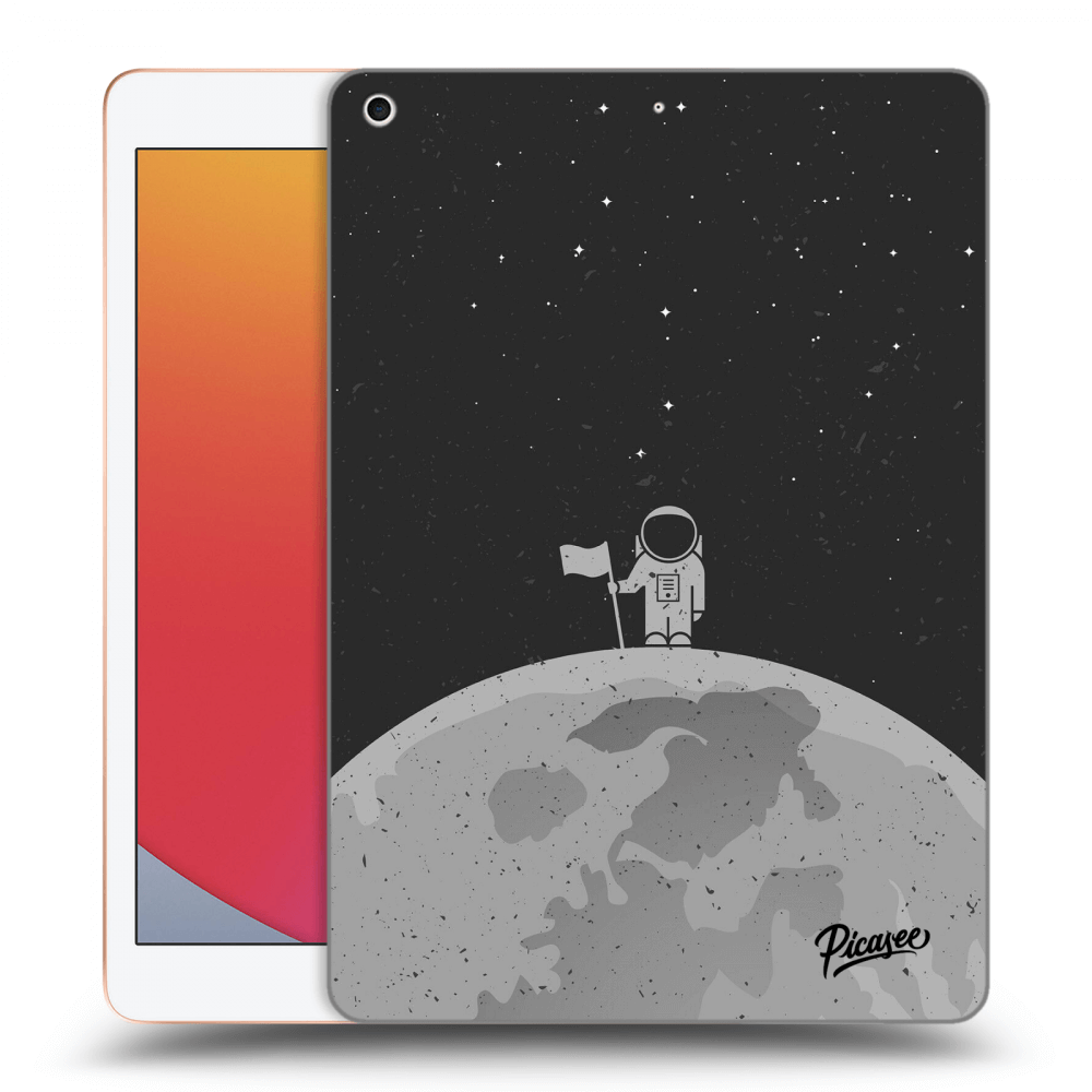 Picasee silikonski prozorni ovitek za Apple iPad 10.2" 2020 (8. gen) - Astronaut