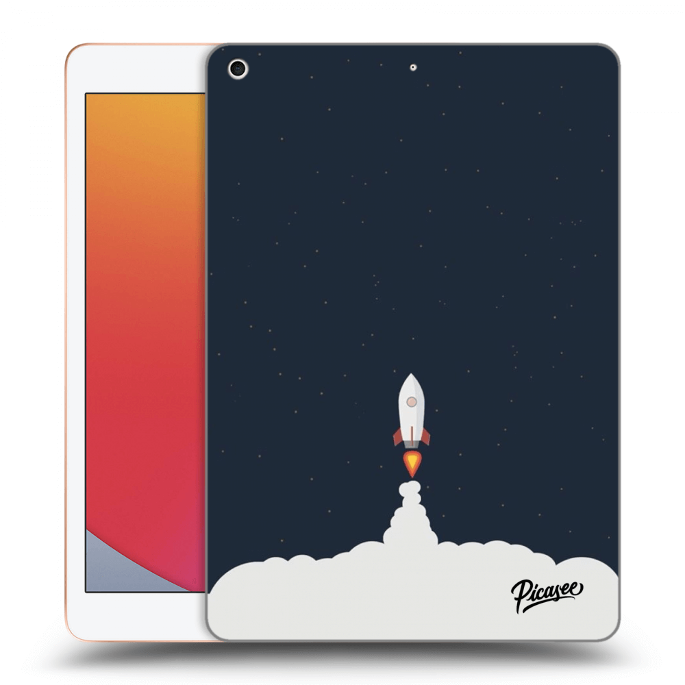 Picasee silikonski črni ovitek za Apple iPad 10.2" 2020 (8. gen) - Astronaut 2