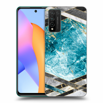 Ovitek za Honor 10X Lite - Blue geometry