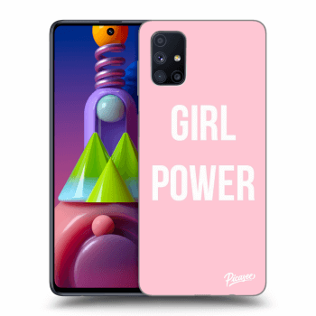 Picasee silikonski črni ovitek za Samsung Galaxy M51 M515F - Girl power