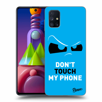 Ovitek za Samsung Galaxy M51 M515F - Cloudy Eye - Blue