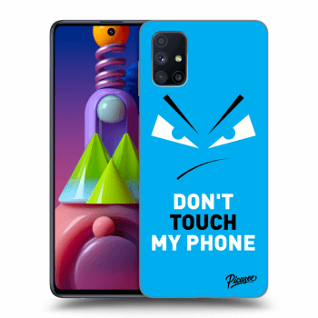 Ovitek za Samsung Galaxy M51 M515F - Evil Eye - Blue