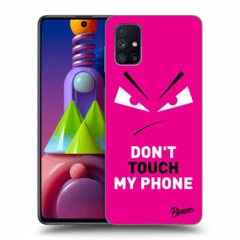 Ovitek za Samsung Galaxy M51 M515F - Evil Eye - Pink