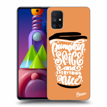 Ovitek za Samsung Galaxy M51 M515F - Pumpkin coffee