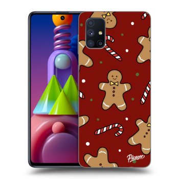 Picasee silikonski prozorni ovitek za Samsung Galaxy M51 M515F - Gingerbread 2