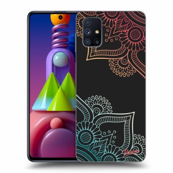 Ovitek za Samsung Galaxy M51 M515F - Flowers pattern