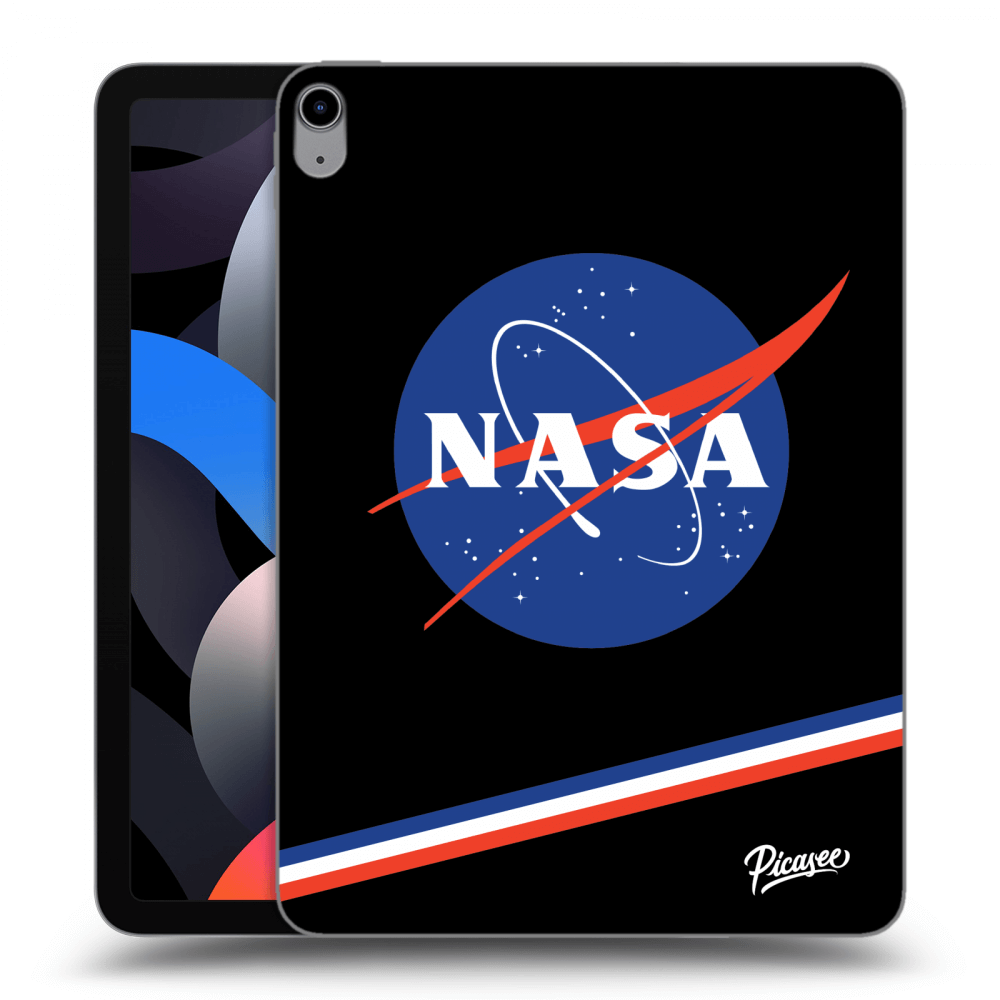 Picasee silikonski črni ovitek za Apple iPad Air 4 10.9" 2020 - NASA Original